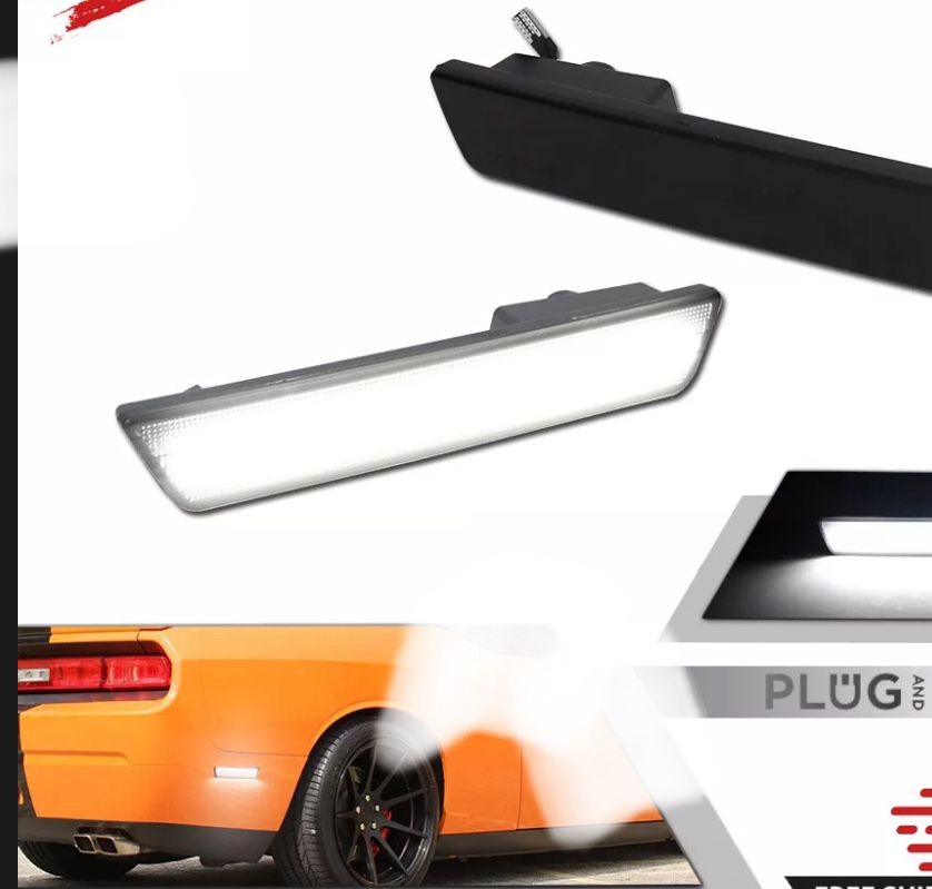 Tinted Rear Side Marker Light 