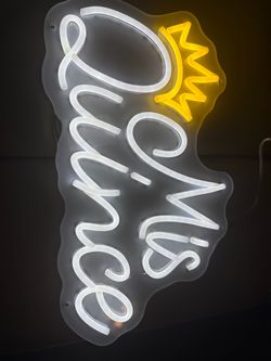 Mis quince neon light