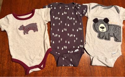 Adorable onesies 3-6 months