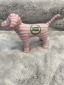 Pink Collectible Plush Dog
