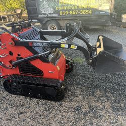 Mini Skid Steer Loader Bobcat Toro Dingo Tractor