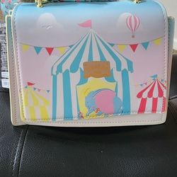 Loungefly Disney Dumbo Circus Tent Crossbody Bag BoxLunch Exclusive NWT