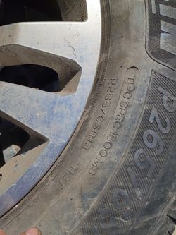 Chevy / GMC tires and rims