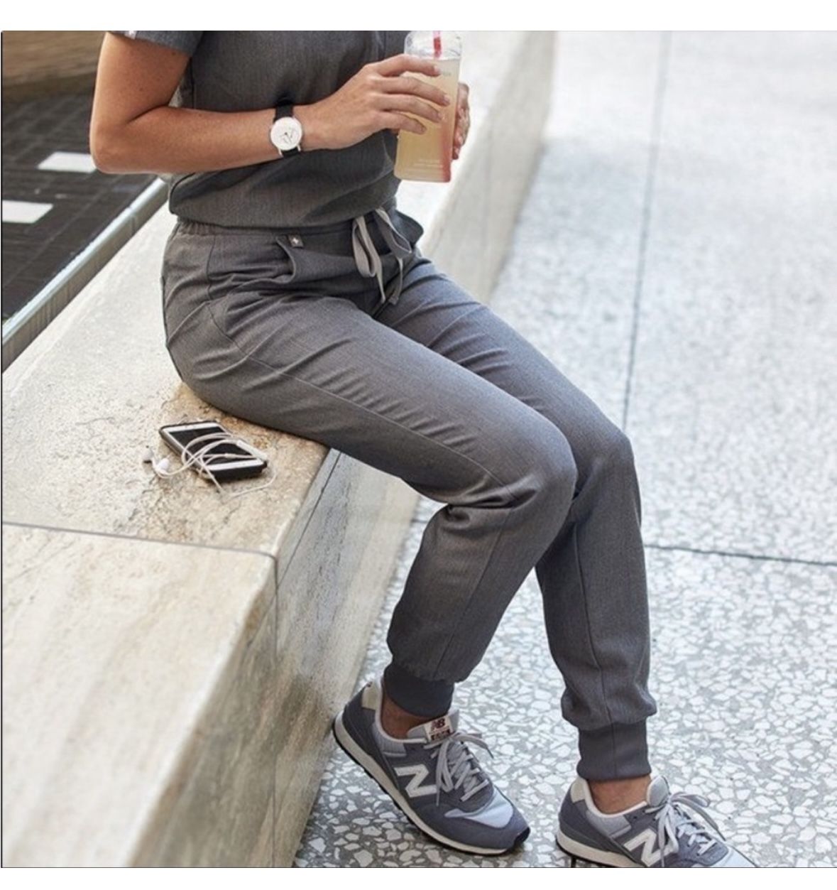 Graphite Grey Fig Zamora Pants Small Petite