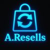 A.resells 