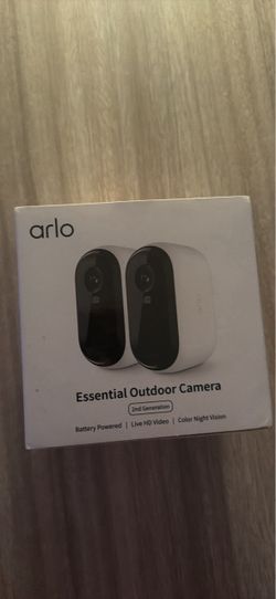 never opened arlo security outdoor cameras 2 pack
