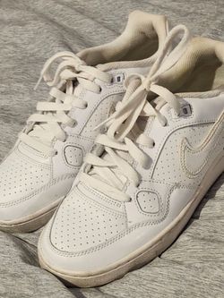 Nike White Low-Top Sneakers