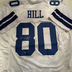 Tony Hill Signed Jersey