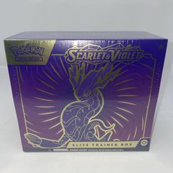 Pokemon TCG Scarlet And Violet Miraidon Base Set ETB Sealed