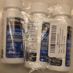 Minoxidil-5% Extra Strength Hair Regrowth for Men, 3 Count, 2 Ounce Bottles