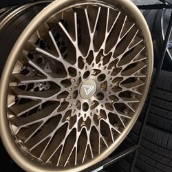 Bronze Luxury Mesh Wheels – Deep Lip 🔥
