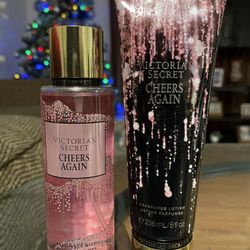  Cheers Again Fragrance Mist  And Lotion Victoria Secret 