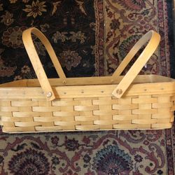 Longaberger Basket - 1993 - Signed