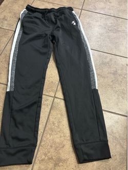 Place Sport Athletic Pants – Boys XL (14) – Black/Gray