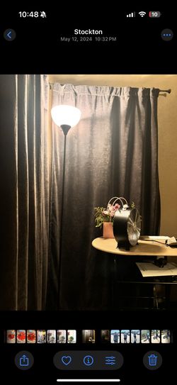 Suede Dark Grey New Curtains 