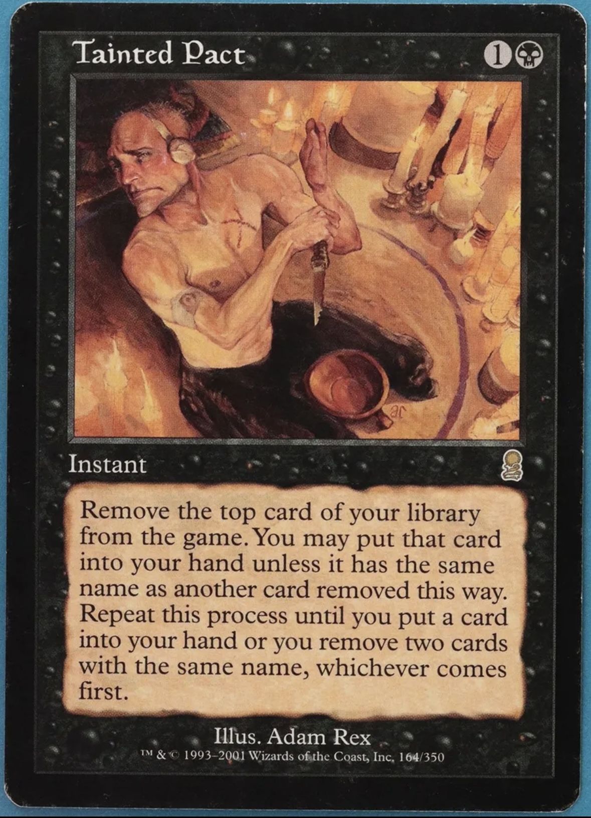Tainted Pact Odyssey PLD Black Rare MAGIC GATHERING CARD