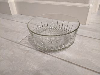 Large Glass Bowl