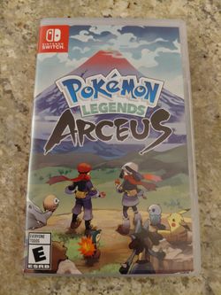 Nintendo switch Pokémon Legends: Arceus 