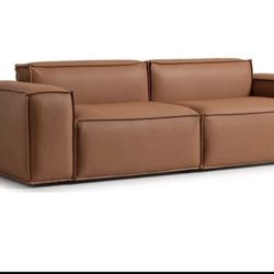 Luxe Modern Leather Sofa (2 or 3 Seater)
