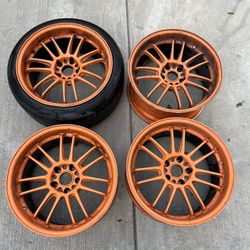 Full set of 4 Rays Wheels RE30