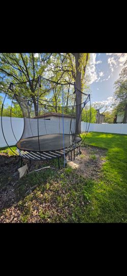 Spring Free Trampoline