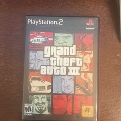 Grand Theft Auto 3 PS2 Complete CIB W/ Manual
