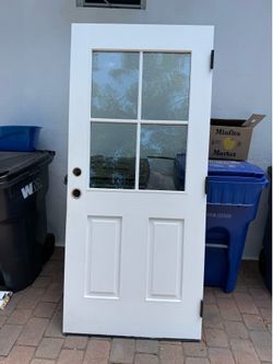 Exterior door Anderson wood door 36 x 80