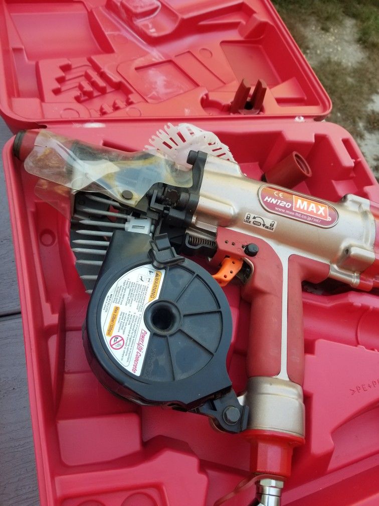 Max HN 120 CONCRETE PINNER NAIL GUN