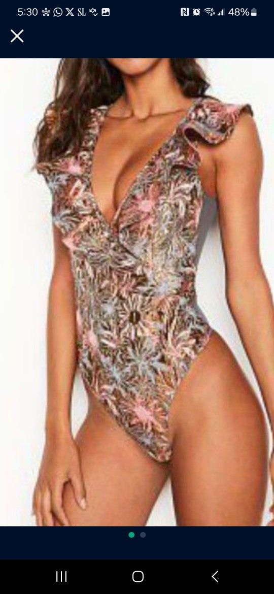 New!! Victoria's Secret bodysuit Size S