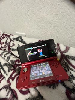 Nintendo 3DS Handheld Console Red