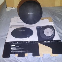 Harman Kardon Onyx Studio Bluetooth Wireless Speaker, Rechargeable, 60W, Black