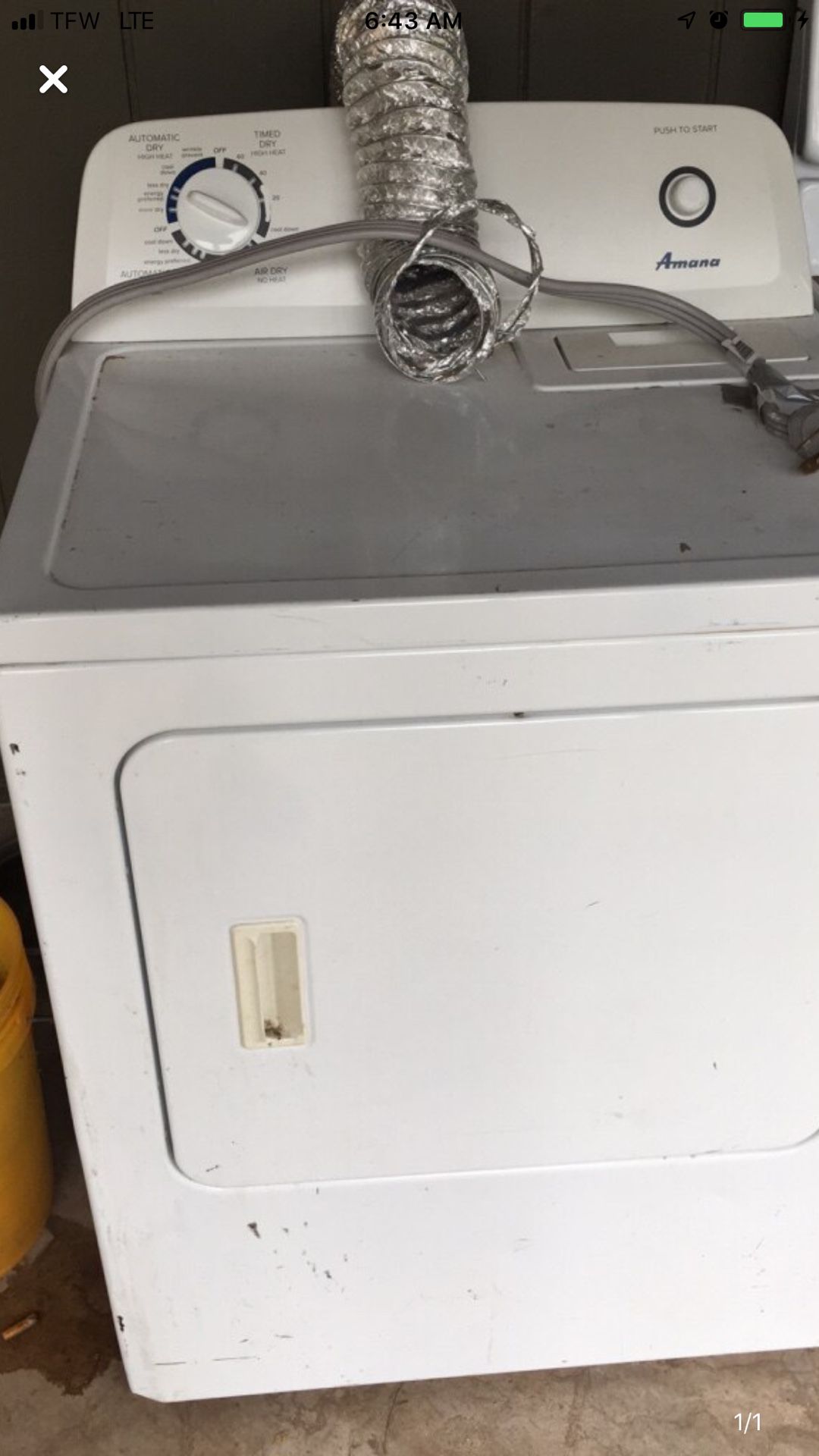 Dryer 60 frid 120 stove 200