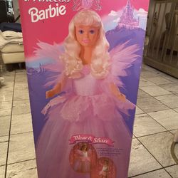 Vintage My Size Princess Barbie 3 Ft. Tall - Never Opened