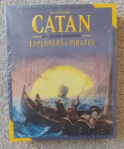CATAN Explorers & Pirates 5-6 Player Extension - NEW SEALED