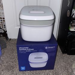 New UV sanitizer cleaner and dryer
