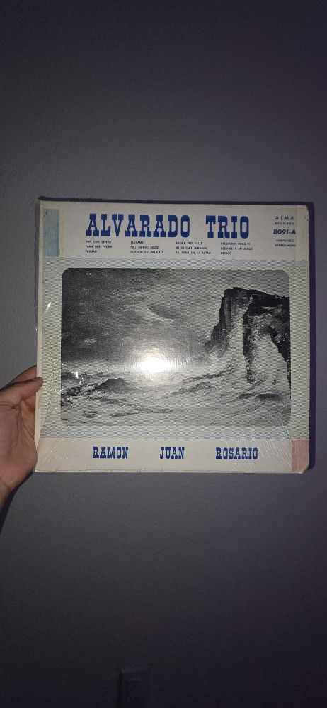 Rare Sealed LP | Alvarado Trio – Alma 8091-A | Spanish Gospel Private Press 