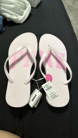 VS Pink sandals size 7