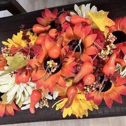 Fall Faux Flowers For Centerpiece 