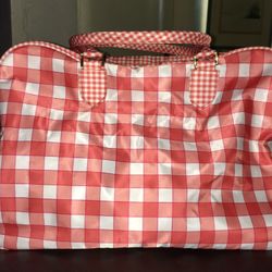 Tavel Bag W/ Matching  Clear bag 