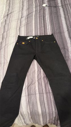 Versace original men denim black