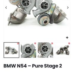 N54 E9x Pure Stage 2 Turbos HF