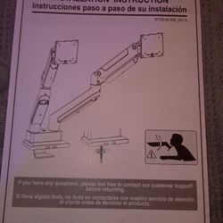 Dual Monitor Stand " New" In The Box 