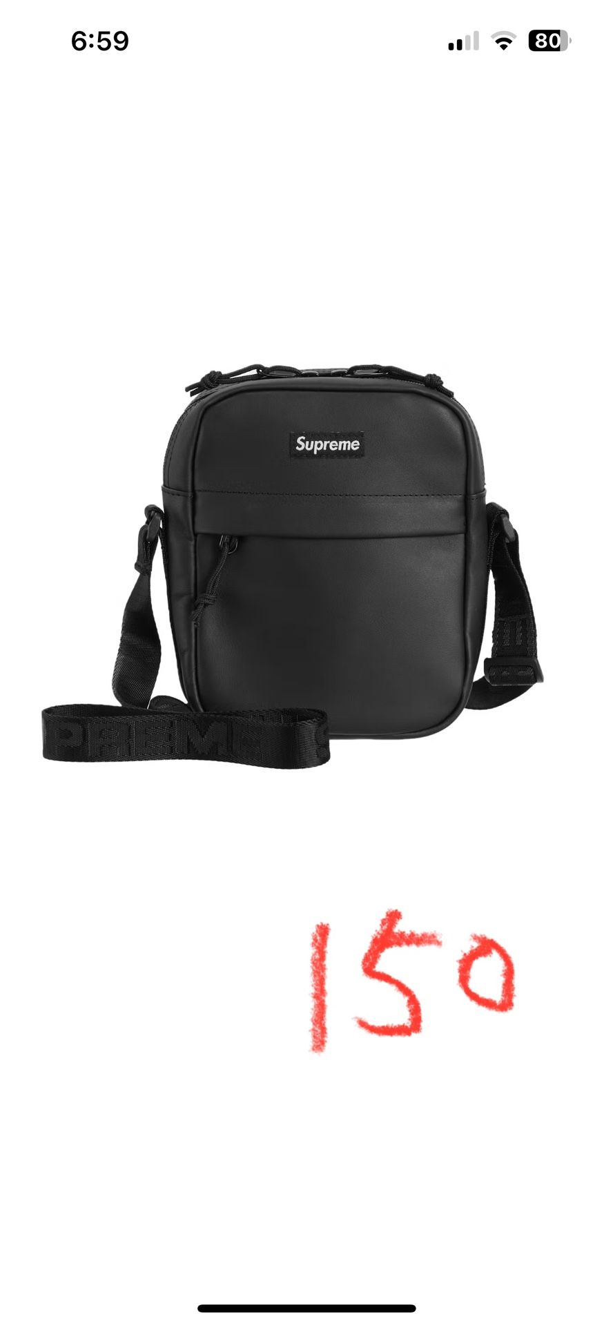 Supreme Leather Bag