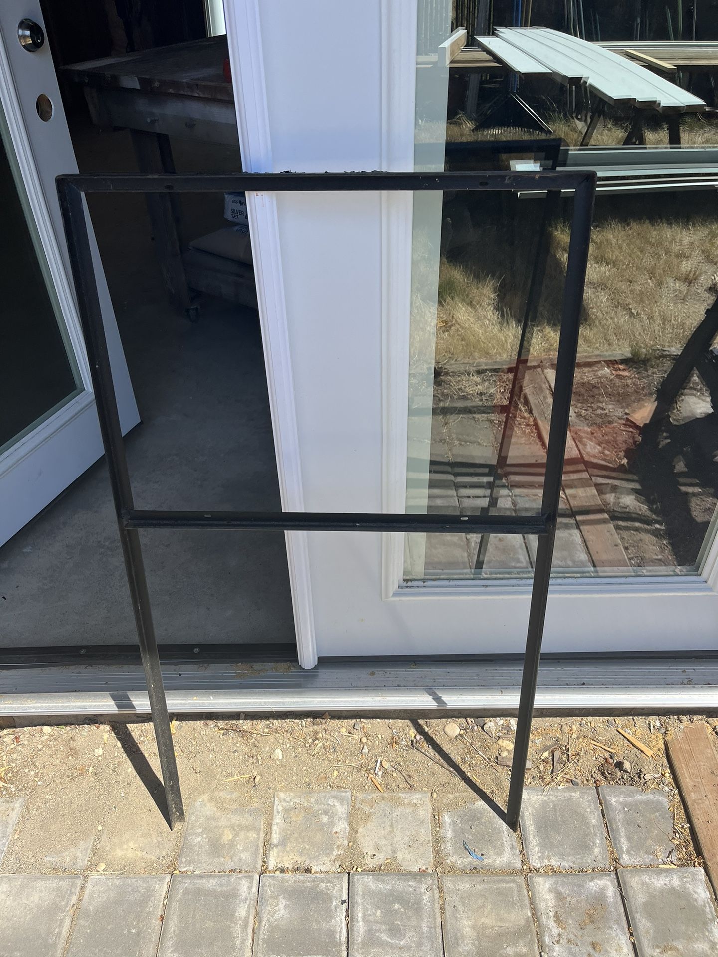 3 Metal Yard Sign Frames