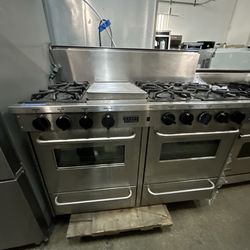 5 star 48” gas range stainless steel
