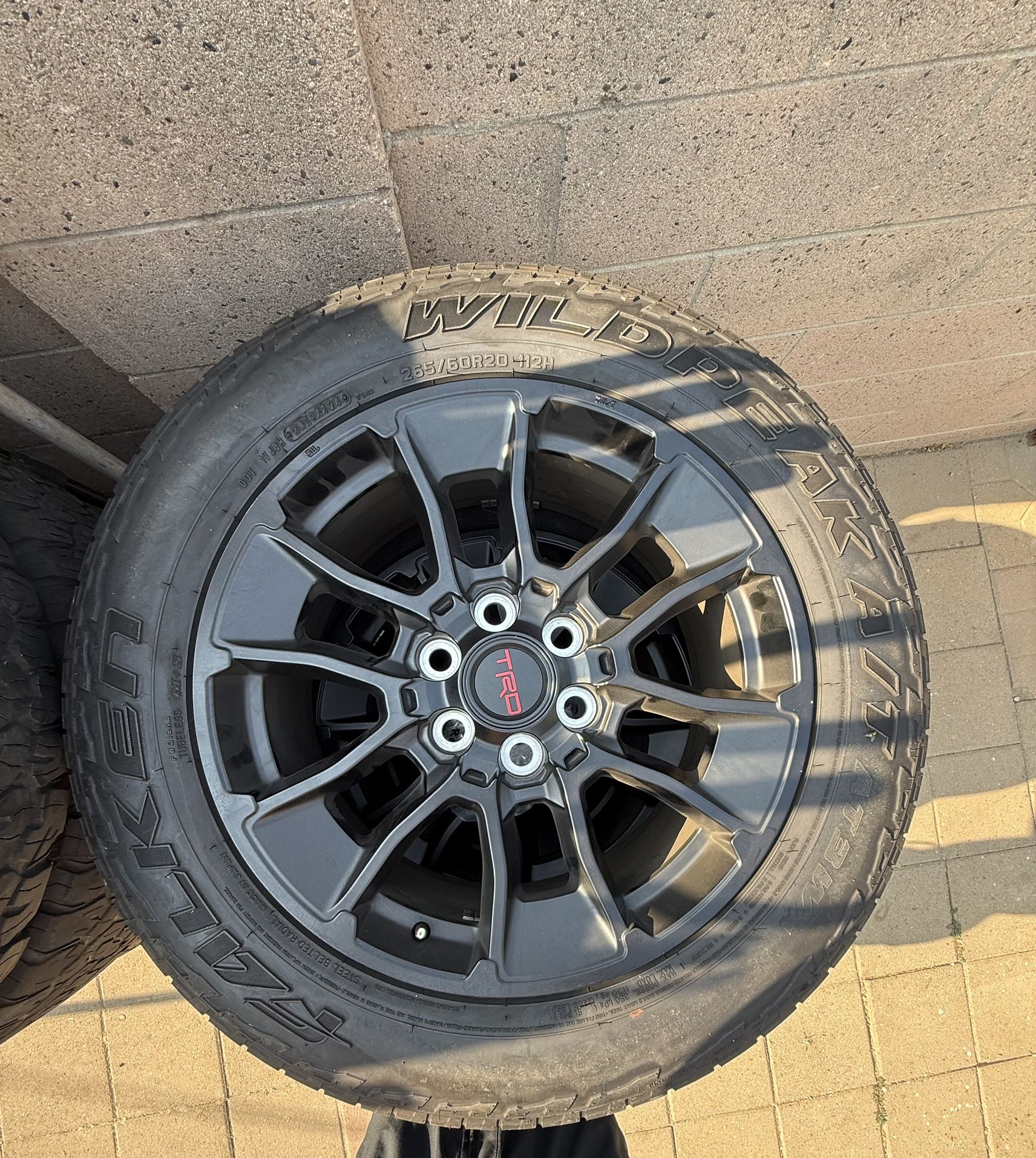 Toyota TRD Stock Wheels
