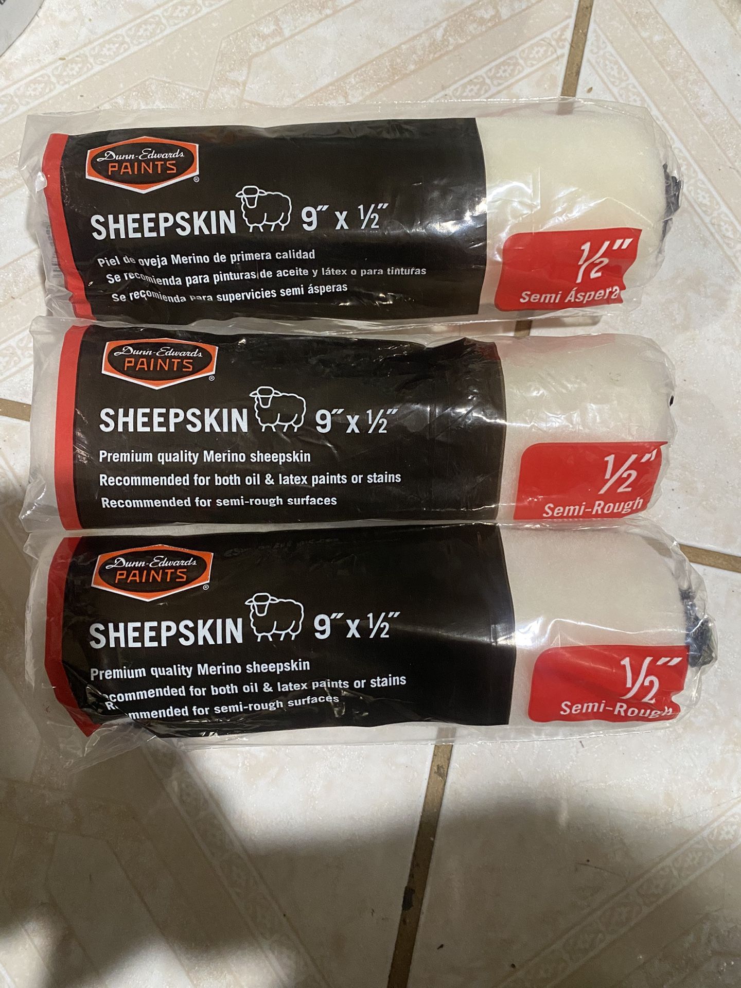 Paint rollers Dunn Edward’s 9 Inch.