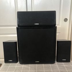 Yamaha Speakers & Subwoofer - Audio System