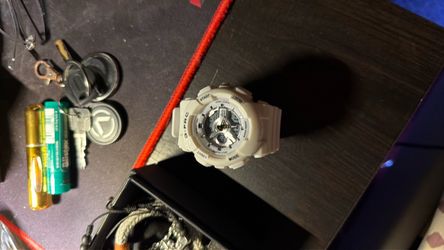 G-FRC White Ana-Digi Sport Watch