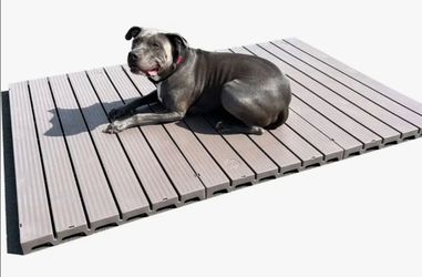 Kennel decking Interlocking Composite Deck Tiles